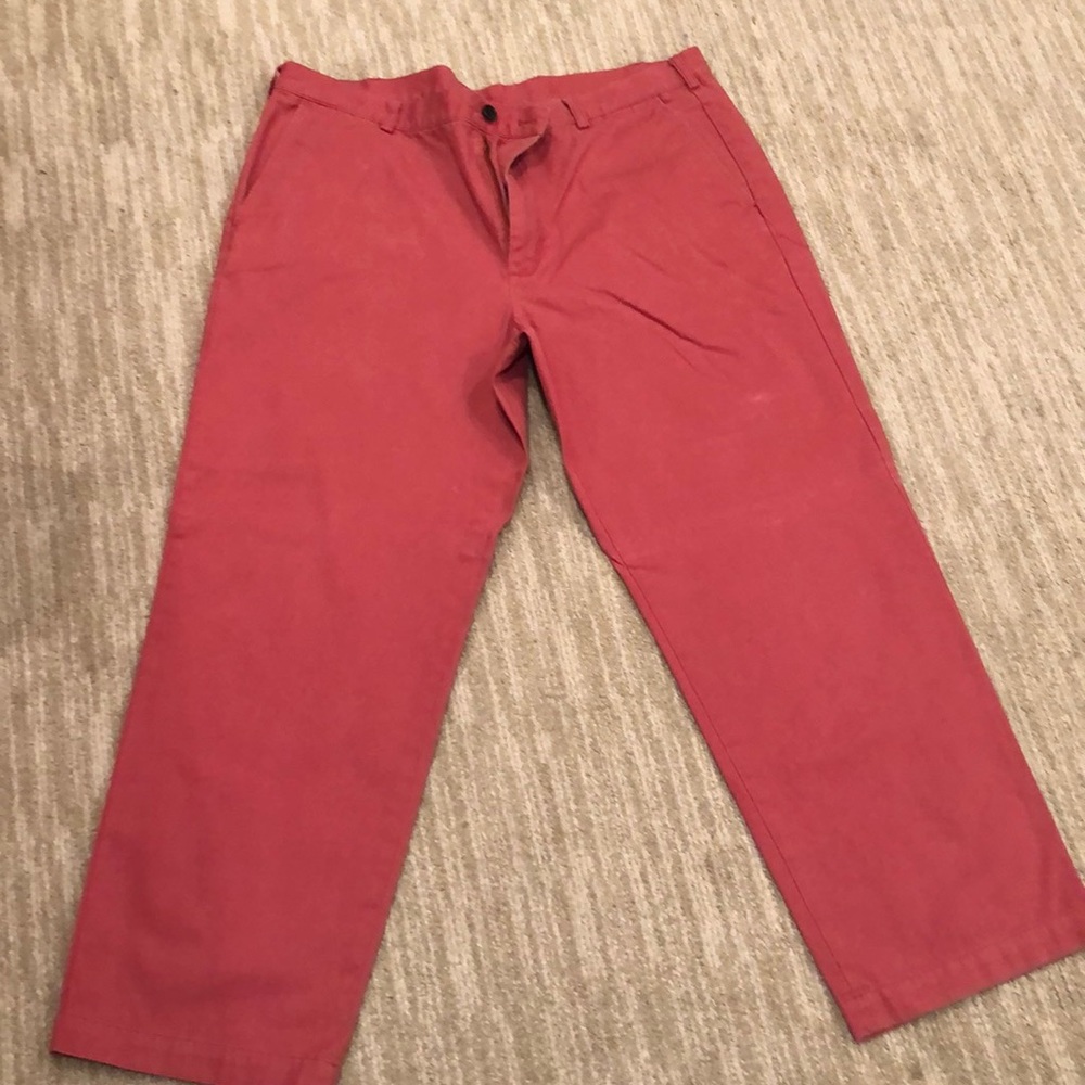 Salmon Brooks Brothers chinos